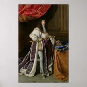 Porträt von Louis XIV 2 Poster