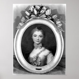 Porträt von Louise Honorine Crozat du Chatel Poster