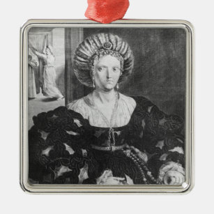 Porträt von Lucrezia Borgia Ornament Aus Metall