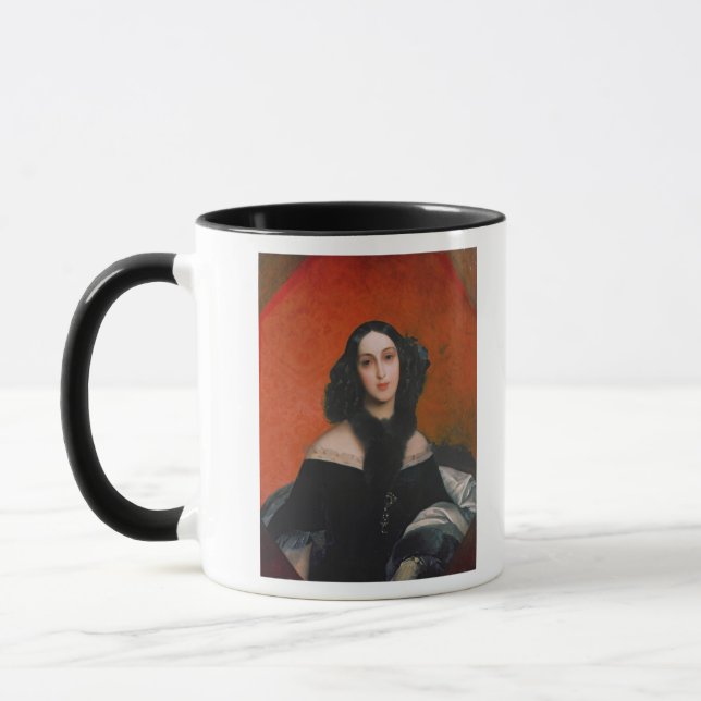 Porträt von M.A. Bek, 1840 Tasse (Links)