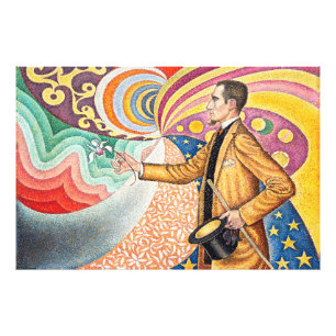 Porträt von M. Félix Fénéon 1890 von Paul Signac Fotodruck