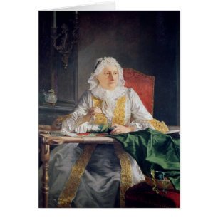 Porträt von Madame Antoine Crozat, 1741