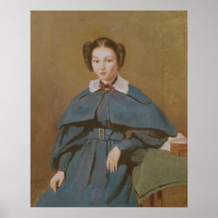 Porträt von Madame Baudot, dem Künstlerstil Poster