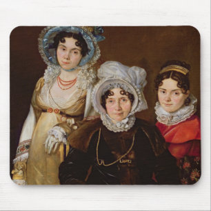 Porträt von Madame de Tangry Mousepad