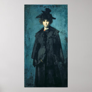 Porträt von Madame Laura Leroux Poster