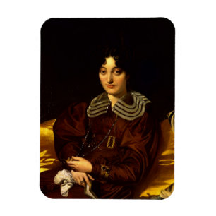Porträt von Madame Marcotte de Sainte-Marie (1803 Magnet