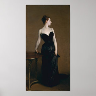 Porträt von Madame X (Madame Gautreau) von Sargent Poster