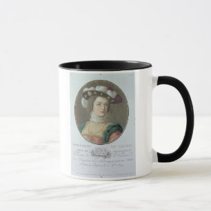 Porträt von Marguerite de Valois (1492-1549), 1787 Tasse