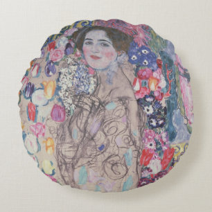 Porträt von Maria Munk Rundes Kissen