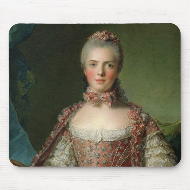 Porträt von Marie Adelaide 1756 Mousepad (Vorne)