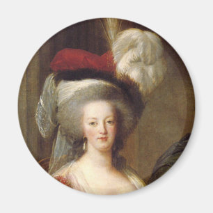 Porträt von Marie Antoinette, Königin von Frankrei Magnet