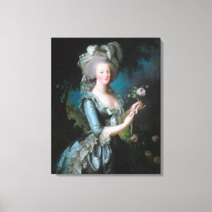 Porträt von Marie Antoinette Leinwanddruck