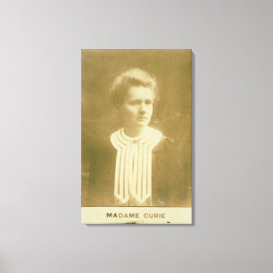 Porträt von Marie Curie Leinwanddruck