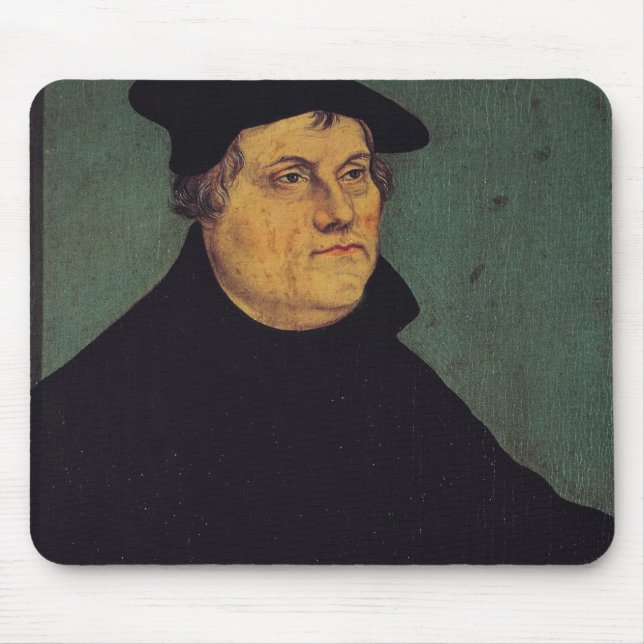 Porträt von Martin Luther 1543 Mousepad (Vorne)