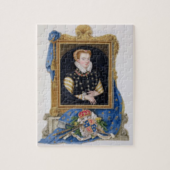 Porträt von Mary-Königin der Schotten (1542-87) (Vertikal)