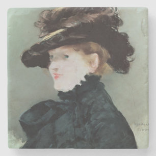 Porträt von Mery Laurent 1882 Steinuntersetzer