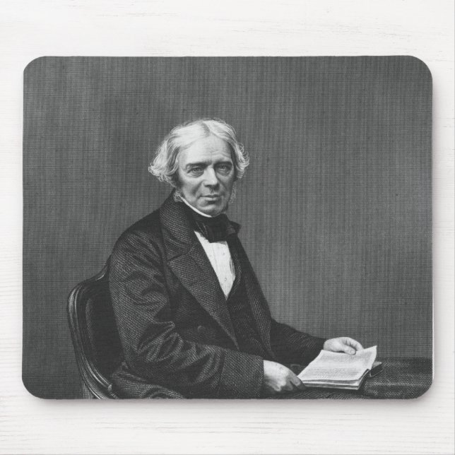 Porträt von Michael Faraday Mousepad (Vorne)