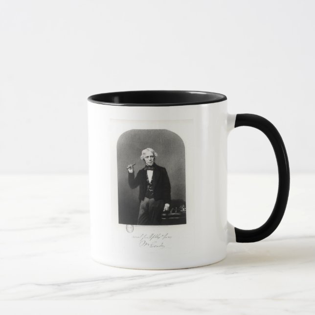 Porträt von Michael Faraday Tasse (Rechts)