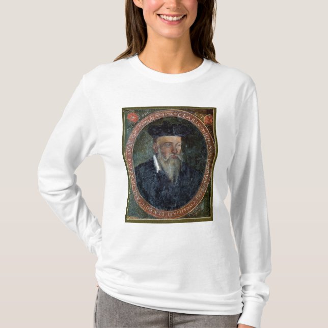Porträt von Michel de Nostradame T-Shirt (Vorderseite)
