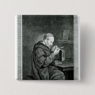 Porträt von Michel Nostradamus Button