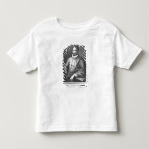 Porträt von Miguel de Cervantes Saavedra Kleinkind T-shirt