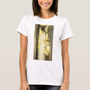 Porträt von Miss Lloyd von Tissot, Vintage-Porträt T-Shirt