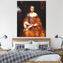 Porträt von Miss Wharton (1660) Leinwanddruck