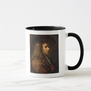 Porträt von Moliere 1660 Tasse