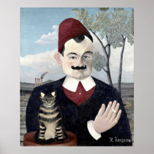 Porträt von Monsieur X, Henri Rousseau-schöne Poster