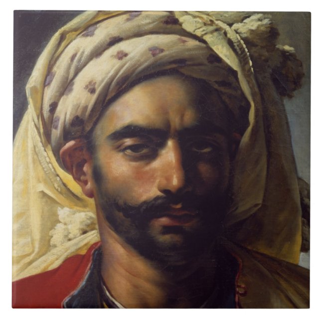 Porträt von Mustapha Fliese (Vorderseite)