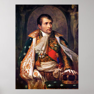 Porträt von Napoleon Bonaparte durch Andrea Poster