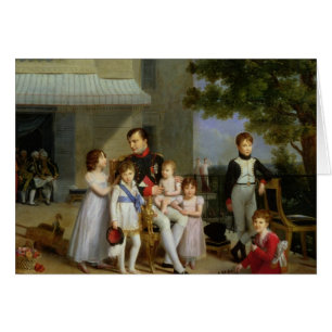 Porträt von Napoleon Bonaparte mit seinen Neffeen