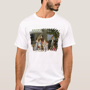 Porträt von Napoleon Bonaparte mit seinen Neffeen T-Shirt