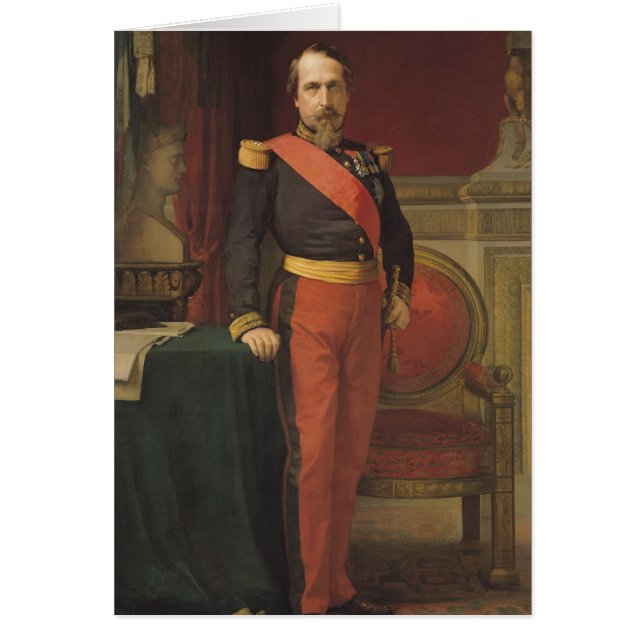 Porträt von Napoleon III 1862 (Vorne)