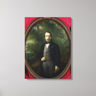Porträt von Napoleon III c.1857 Leinwanddruck