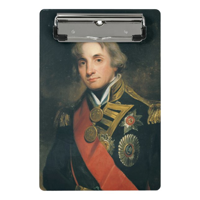 Porträt von Nelson Mini Klemmbrett (Vorderseite)