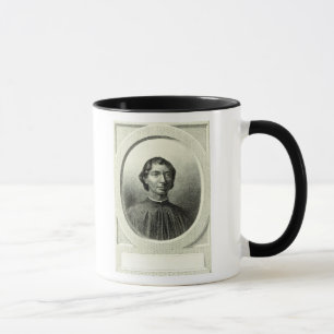 Porträt von Niccolo Machiavelli Tasse