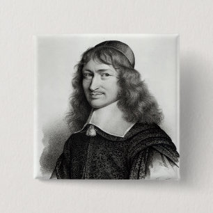 Porträt von Nicolas Fouquet graviert durch Maurin Button