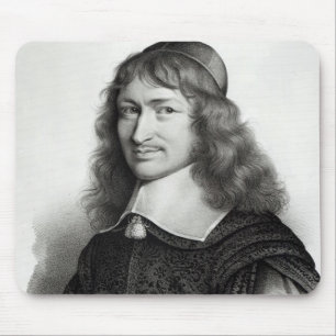 Porträt von Nicolas Fouquet graviert durch Maurin Mousepad