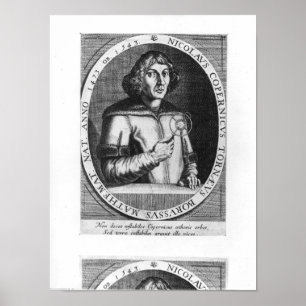 Porträt von Nicolas Kopernikus Poster