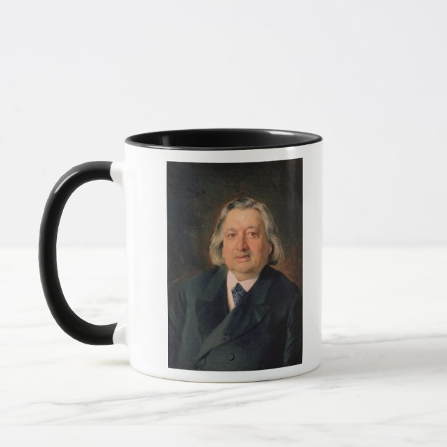 Porträt von Ossip Petrow, 1870 Tasse (Links)