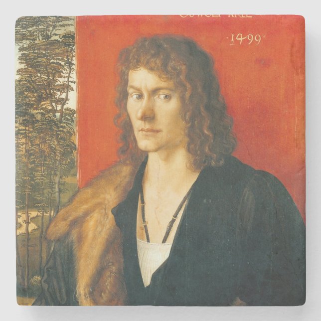 Porträt von Oswolt Krel durch Albrecht Durer Steinuntersetzer (Vorderseite)