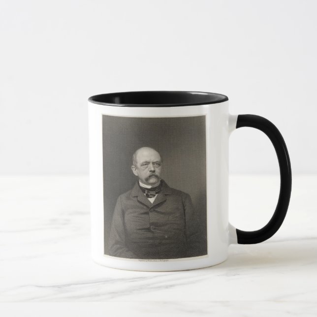 Porträt von Otto von Bismarck Tasse (Rechts)