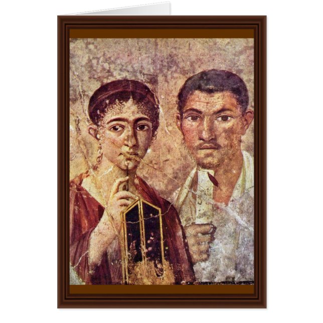Porträt von Paquius Proculus und seine Ehefrau (Vorne)