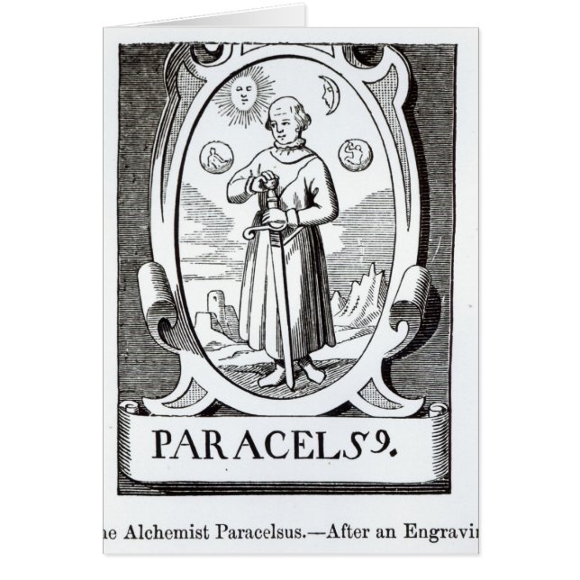 Porträt von Paracelsus (Vorne)