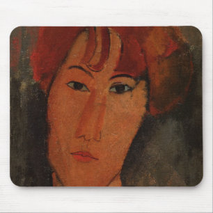 Porträt von Pardy, c.1915 (Öl auf Leinwand) Mousepad