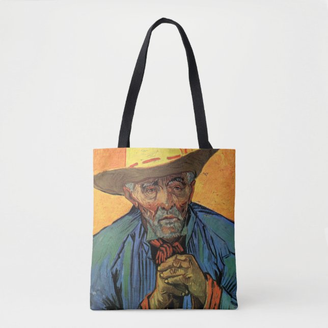 Porträt von Patience Escalier von Vincent van Gogh Tasche (Vorderseite)