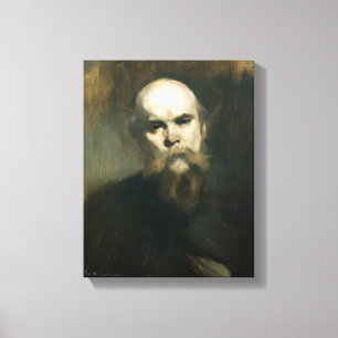 Porträt von Paul Verlaine 1890 Leinwanddruck