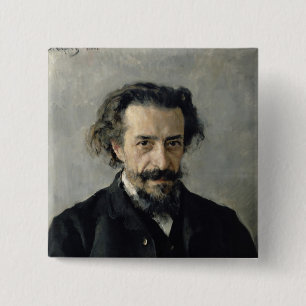 Porträt von Pavel Blaramberg 1888 Button
