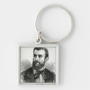 Porträt von Pellegrino Matteucci Schlüsselanhänger